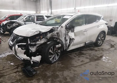 2019 Nissan Murano Sl z USA, uszkodzony, nr VIN 5N1AZ2MS2KN160738